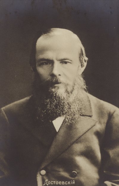 Fyodor Dostoyevsky, Russische romanschrijver en kortverhaalschrijver door Russian Photographer